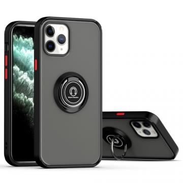 Coque TPU Mate Magnétique avec Bague Support pour iPhone 11 6.1"